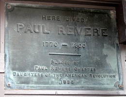 Paul Revere Plaque